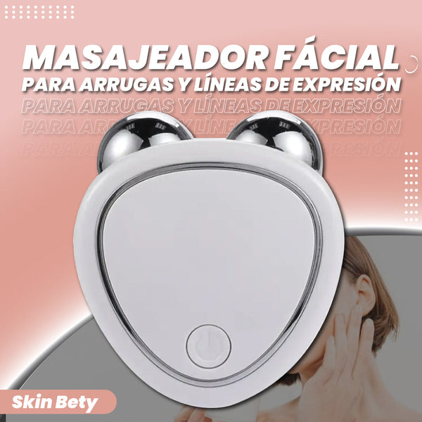 Masajeador fácial para arrugas y líneas de expresión - Skin Bety™