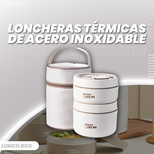 Kit de loncheras térmicas de acero inoxidable - Lunch Box™